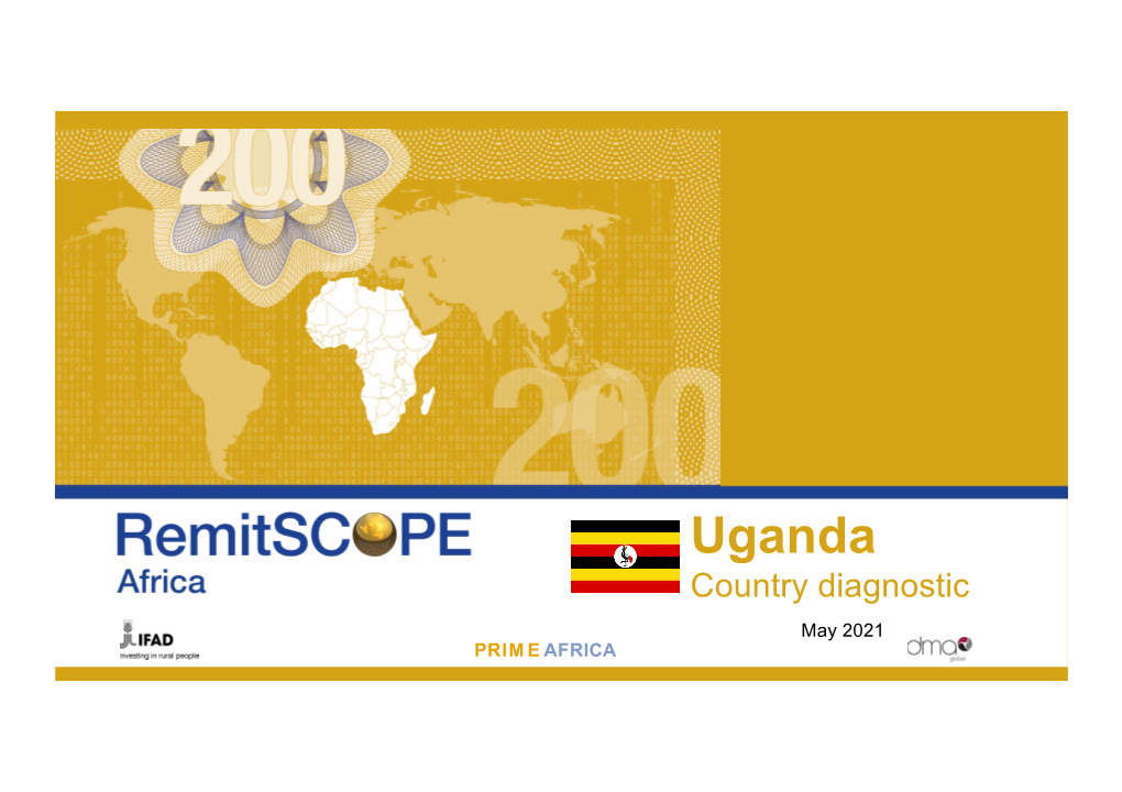 Uganda Country Diagnostic May 2021 PRPIRMIEMAEFARIFCARICA Contents