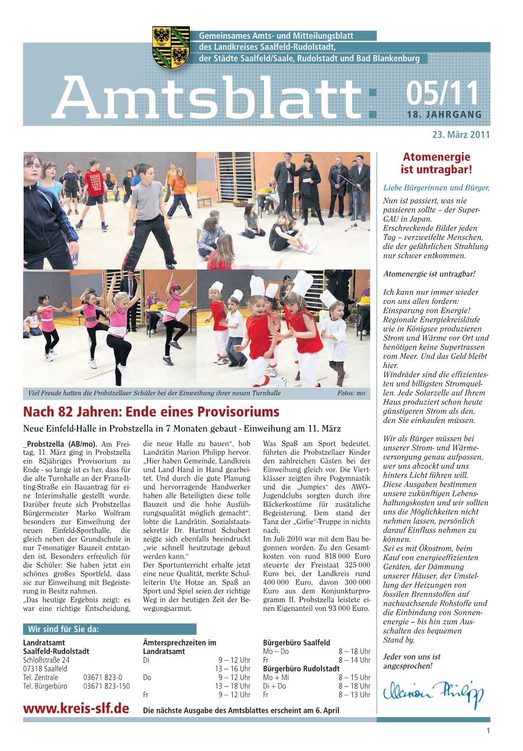 Amtsblatt: 05/11