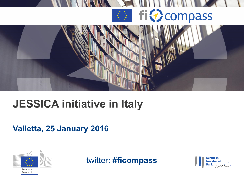 JESSICA Initiative in Italy