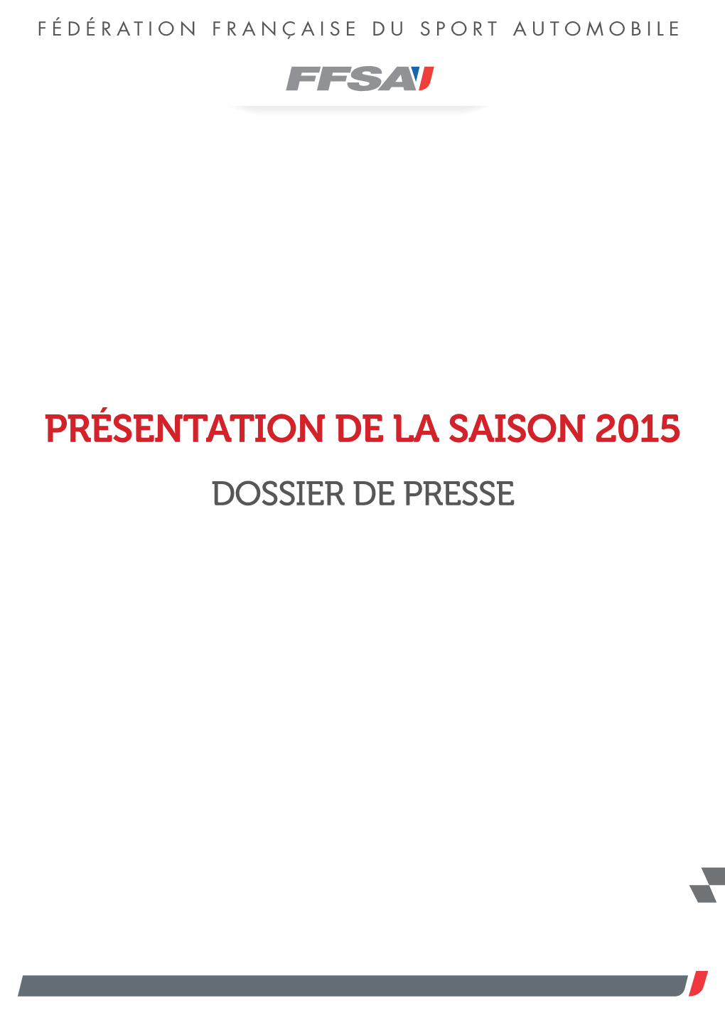Présentation De La Saison 2015 Dossier De Presse