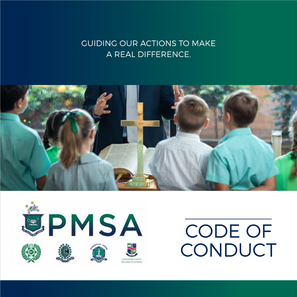 Code of Conduct Contents