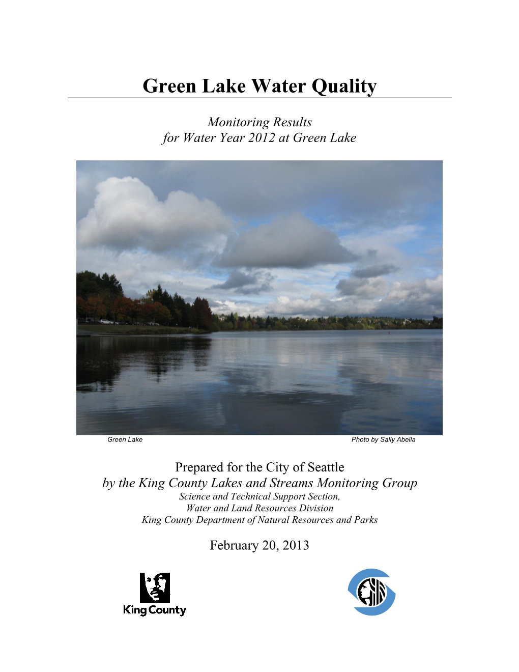 Green Lake Water Quality