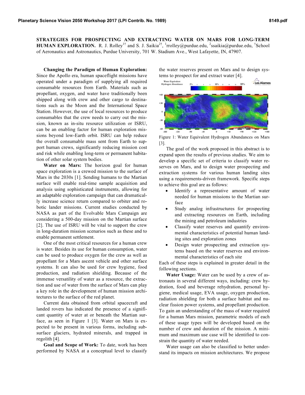 Strategies for Prospecting and Extracting Water on Mars for Long-Term Human Exploration