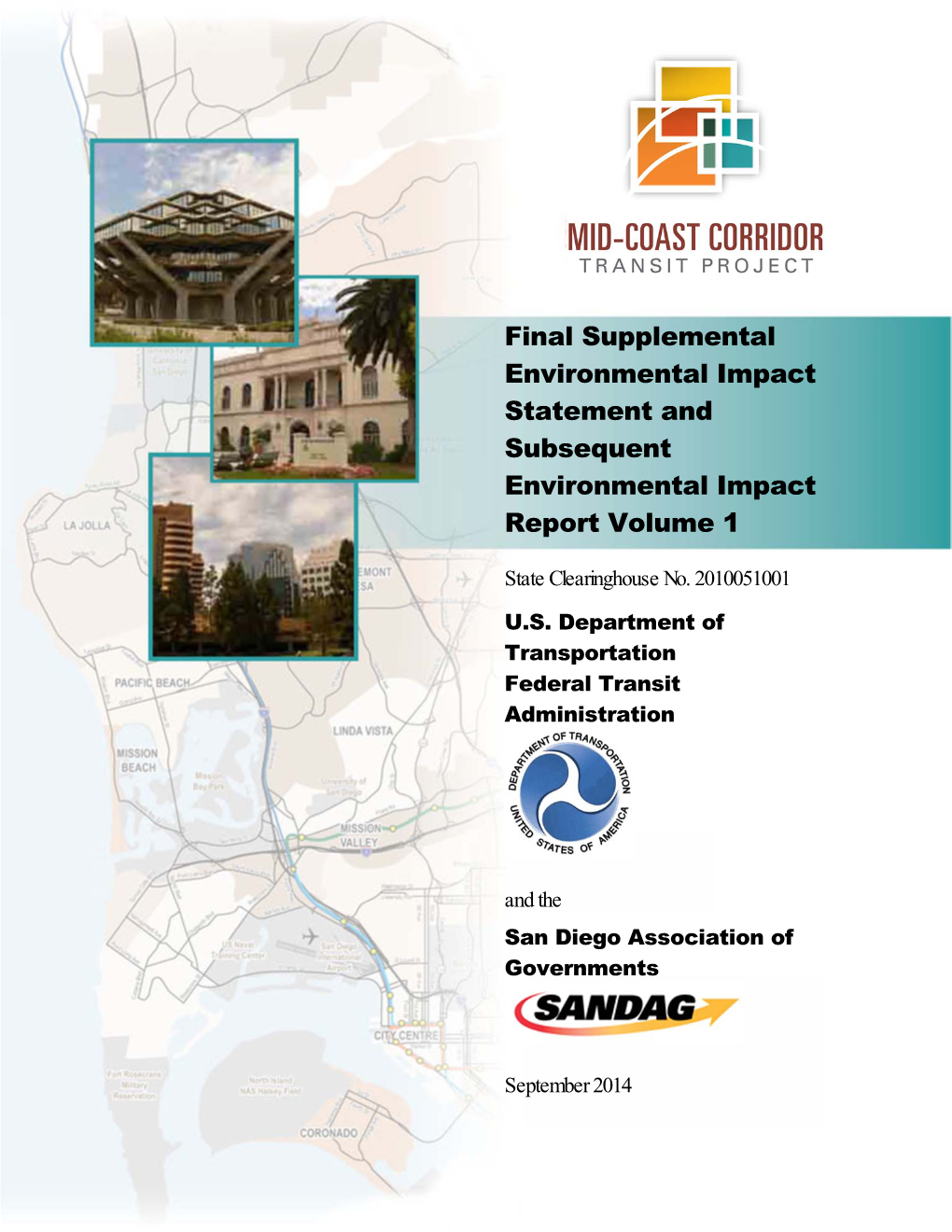 Mid-Coast Corridor Transit Project Final Supplemental Environmental