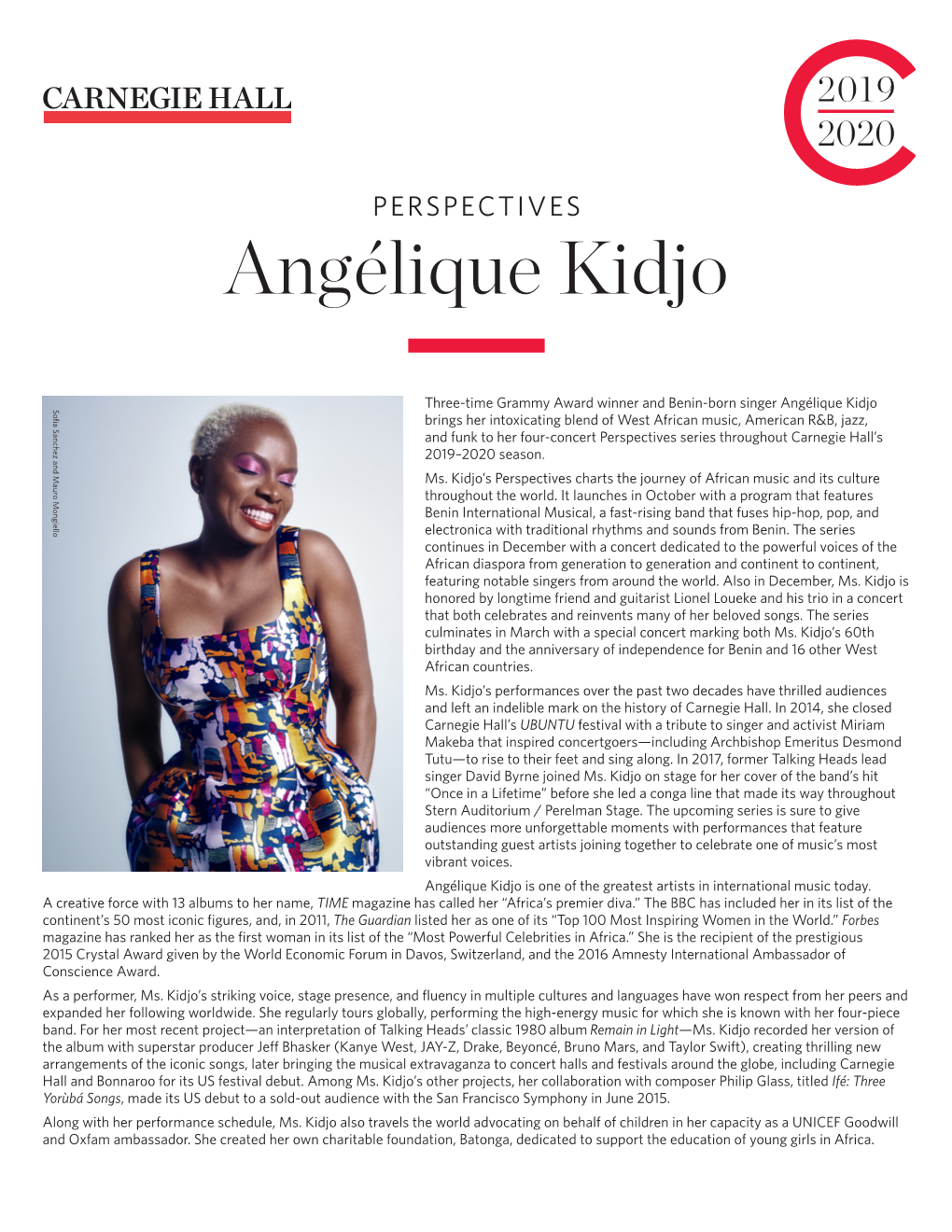 Angélique Kidjo