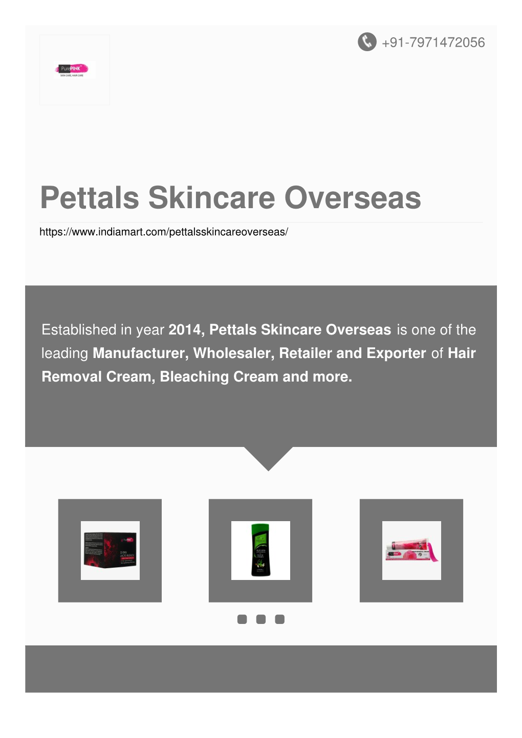 Pettals Skincare Overseas