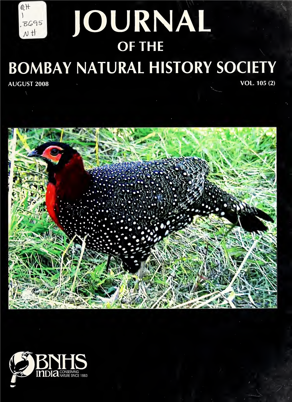 Journal of the Bombay Natural History Society