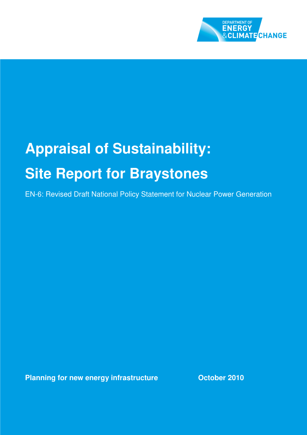 Site Report for Braystones