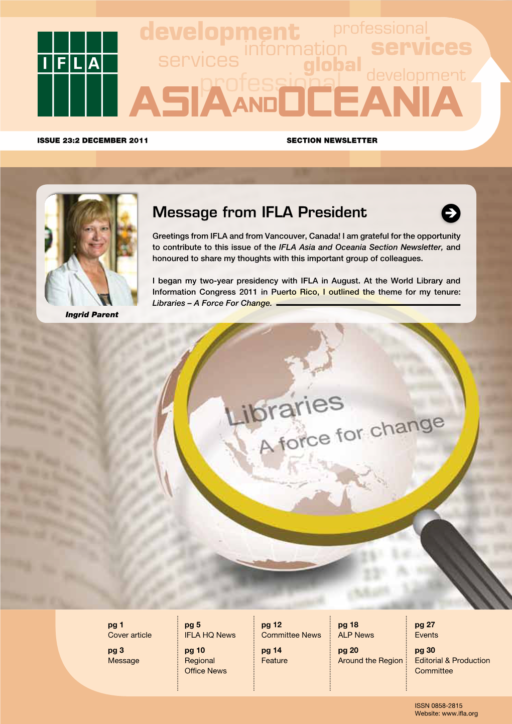 Message from IFLA President