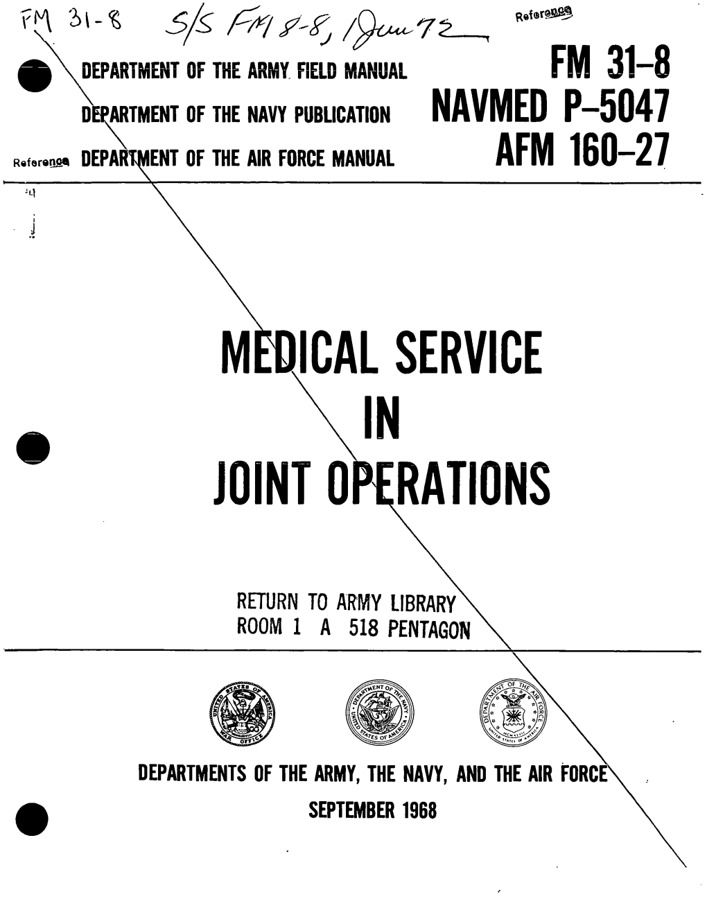 Medical Service Joint Operations