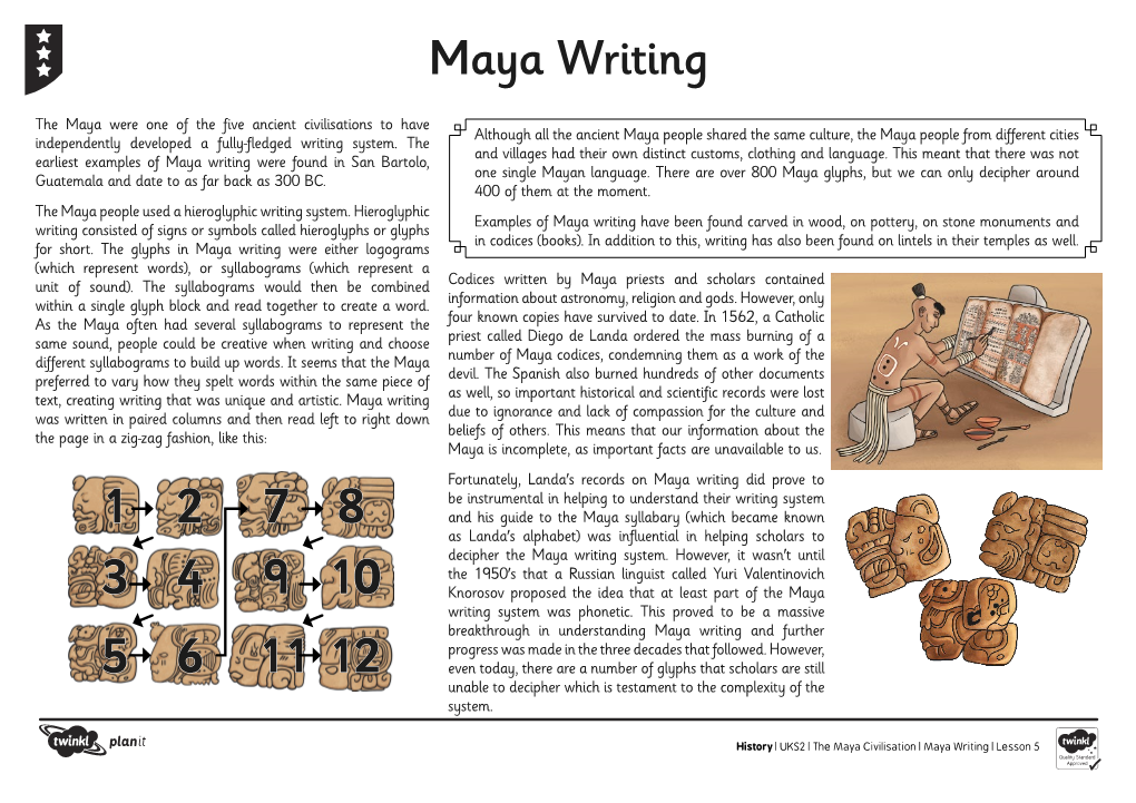 Maya Comprehension