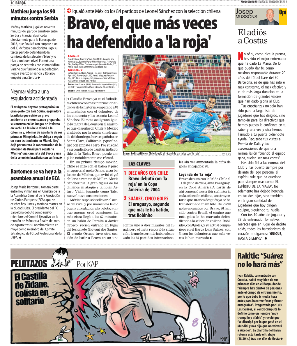 Bravo,Elquemásveces Hadefendidoa'laroja'