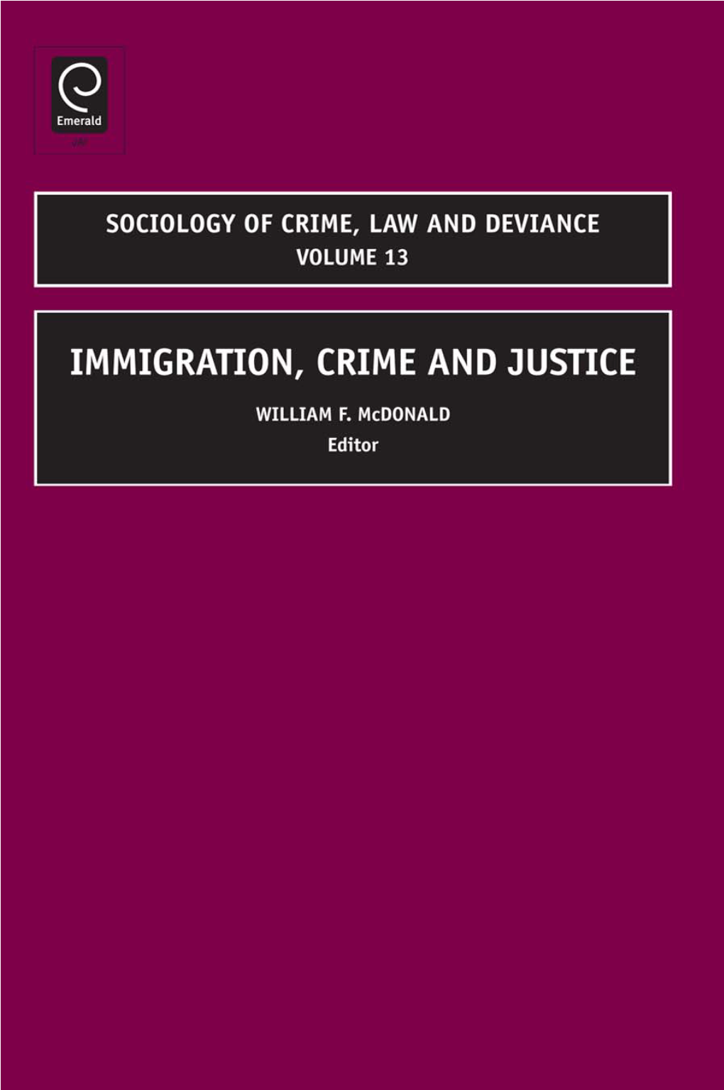 Sociology of Crime, Law and Deviance Volume 13.Pdf