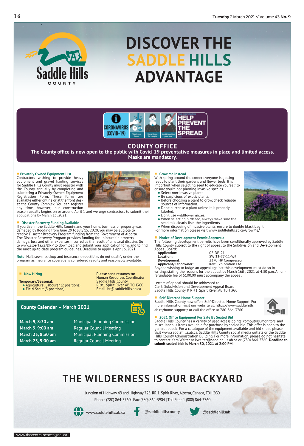 Discover the Saddle Hills Advantage