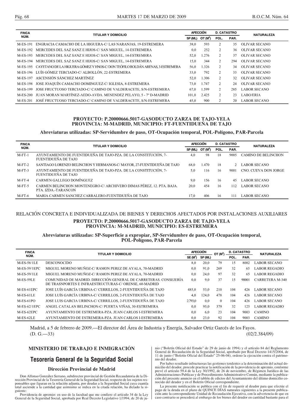 Tesorería General De La Seguridad Social Nio Del Deudor