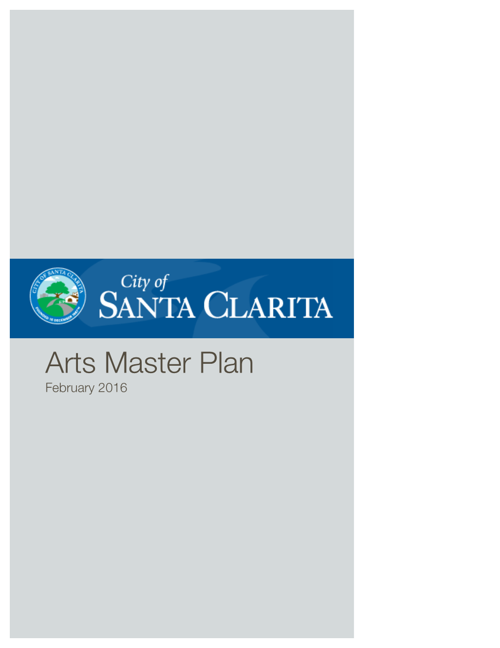 Arts Master Plan February 2016