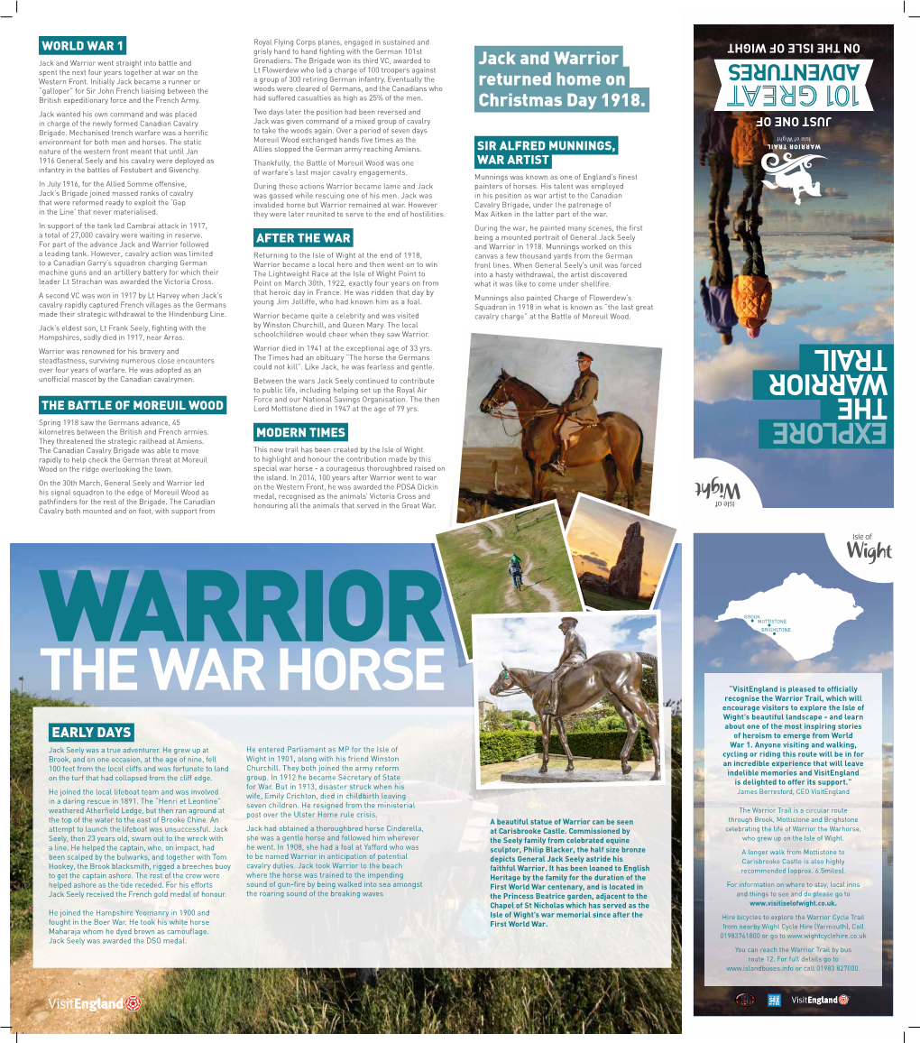 Warrior Leaflet