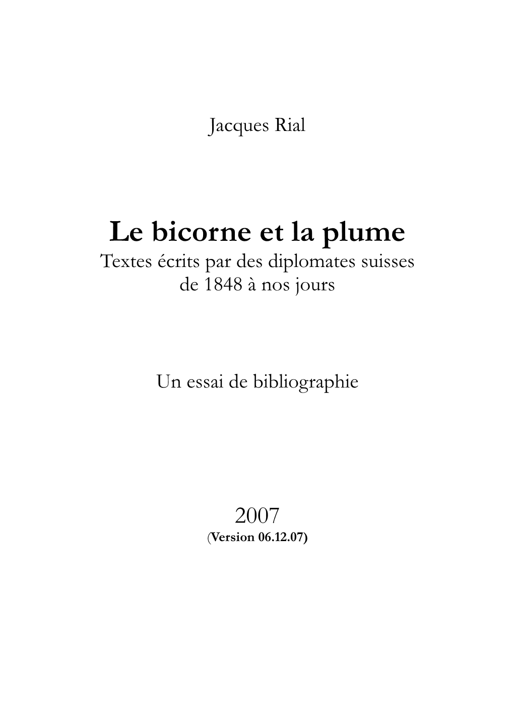 Un Diplomate Suisse À Bucarest / René De Weck ; Éd