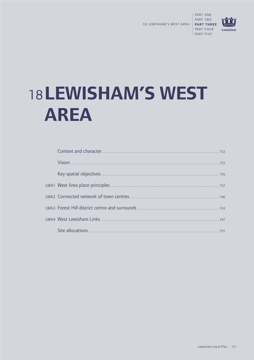 Lewisham Local Plan 731 Context and Character