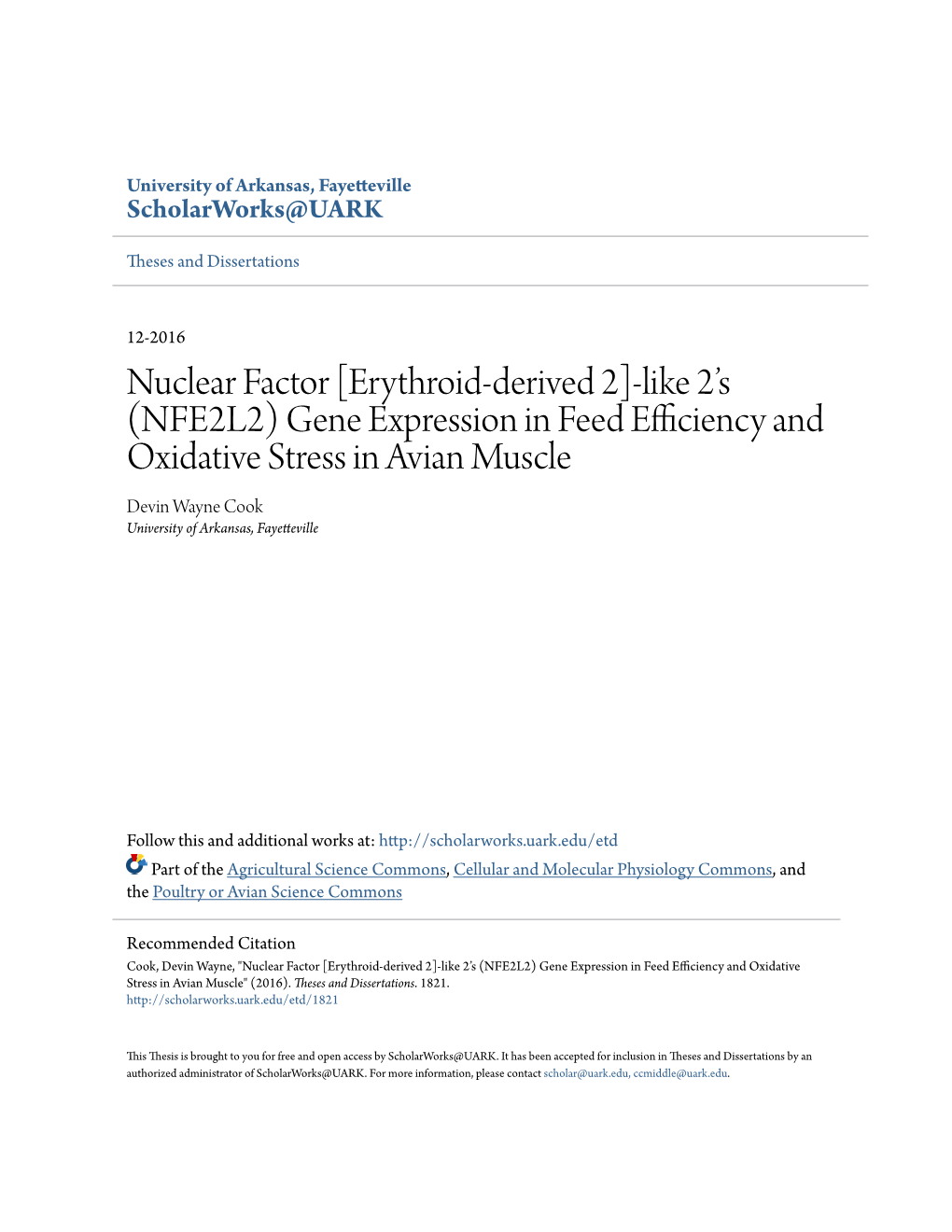 Nuclear Factor