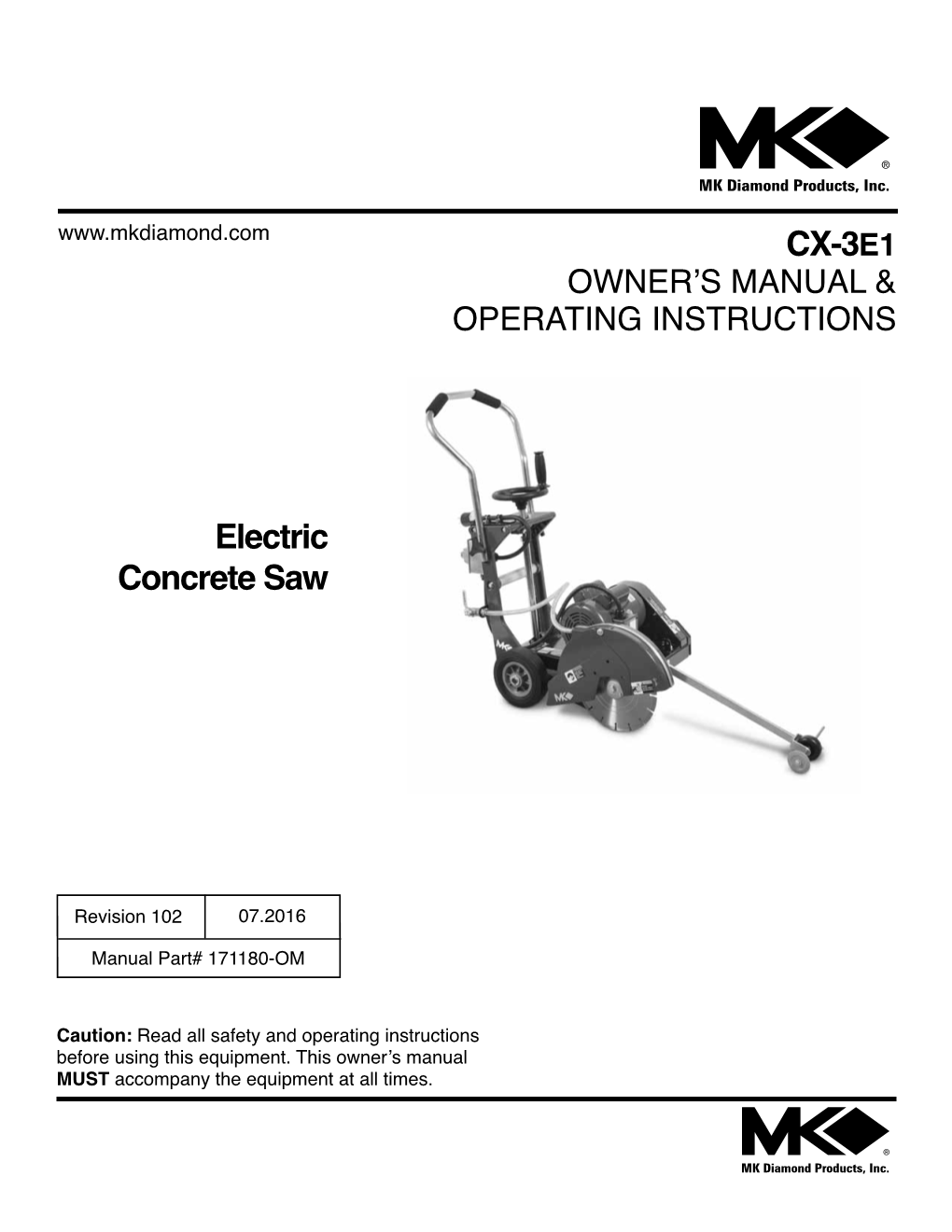 CX-3E1 Electric Concrete