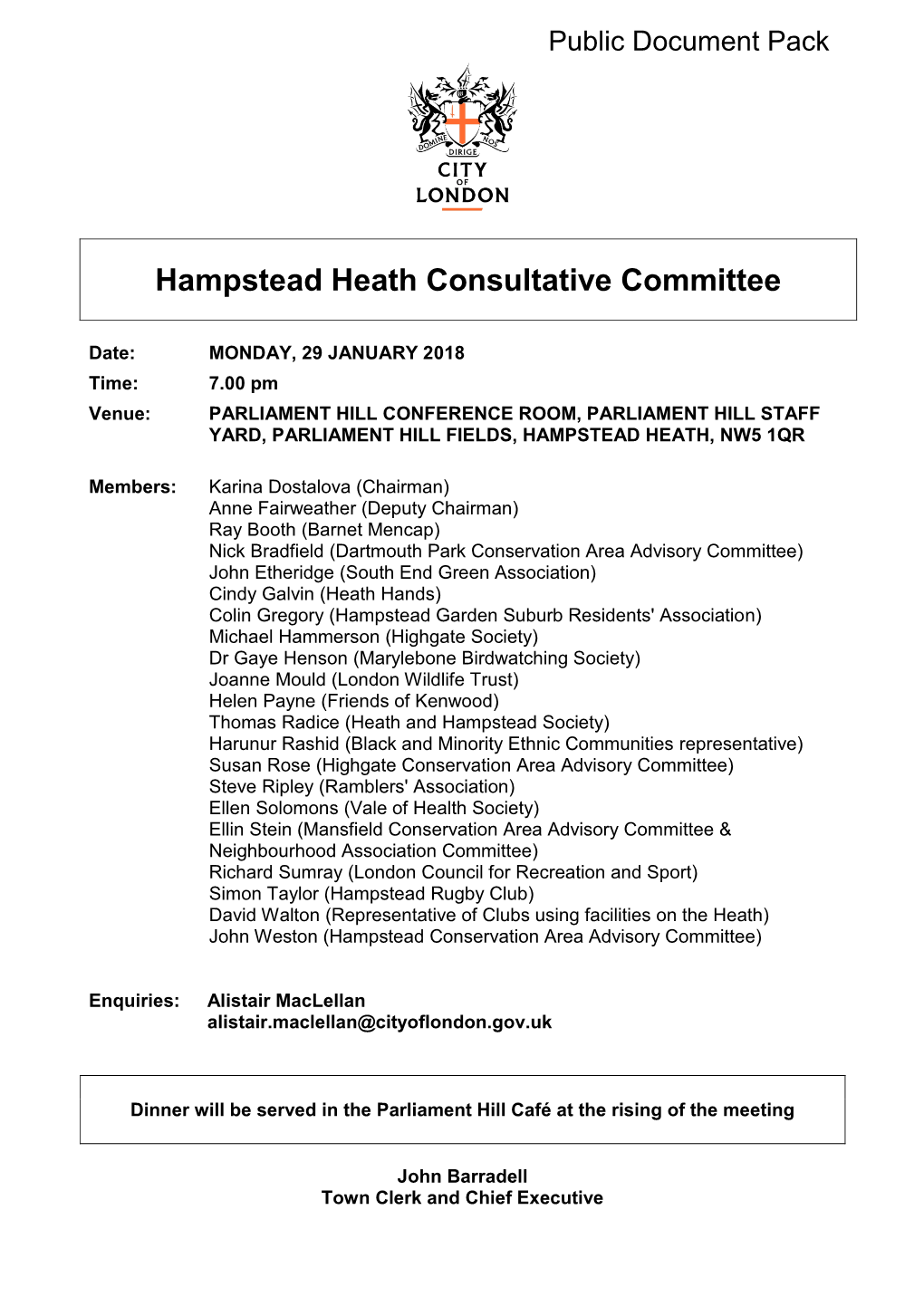 (Public Pack)Agenda Document for Hampstead Heath