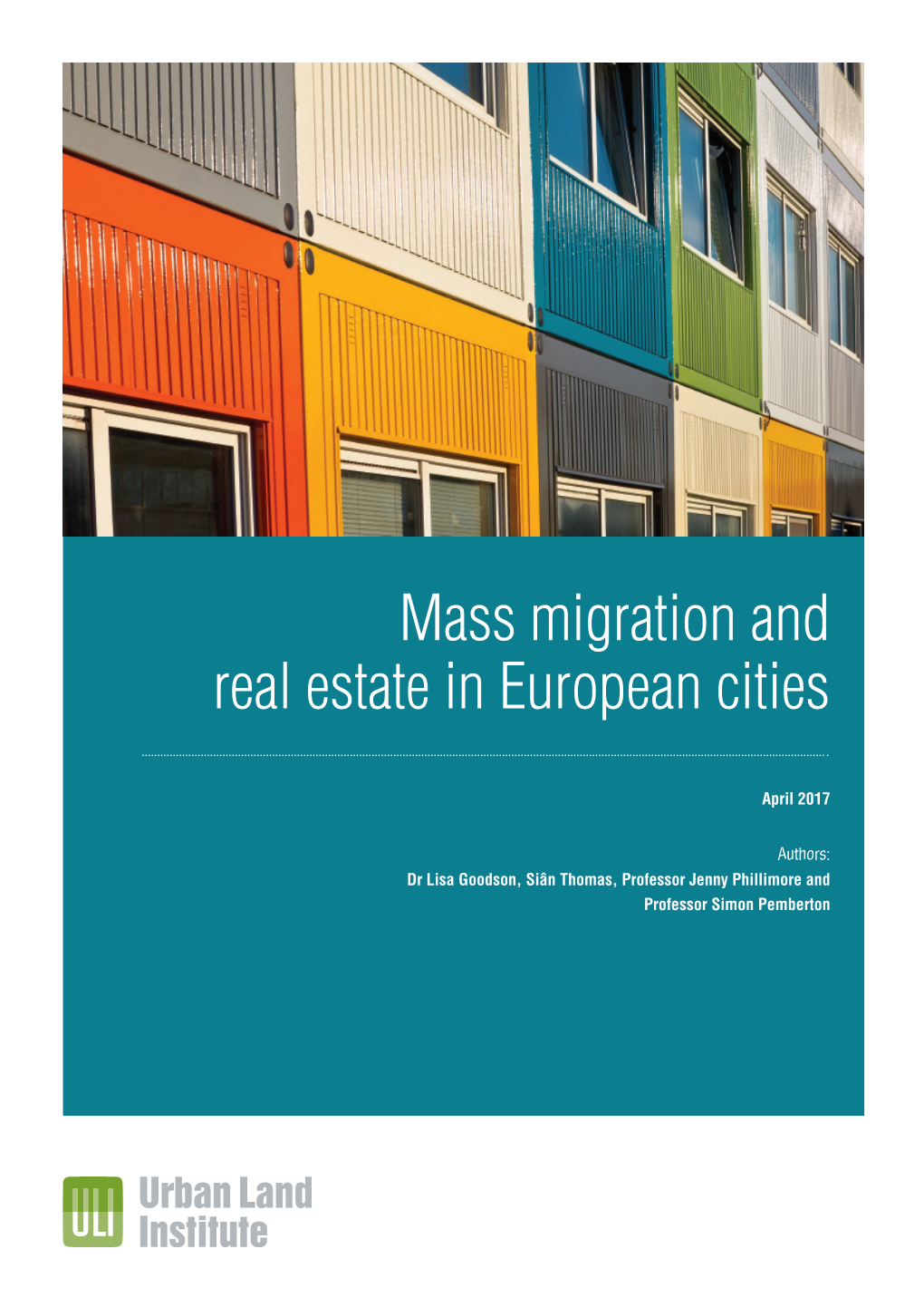 Mass Migration and Real Estate in European Cities