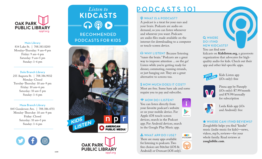 Listen to Kidcasts: Recommended Podcasts for Kids