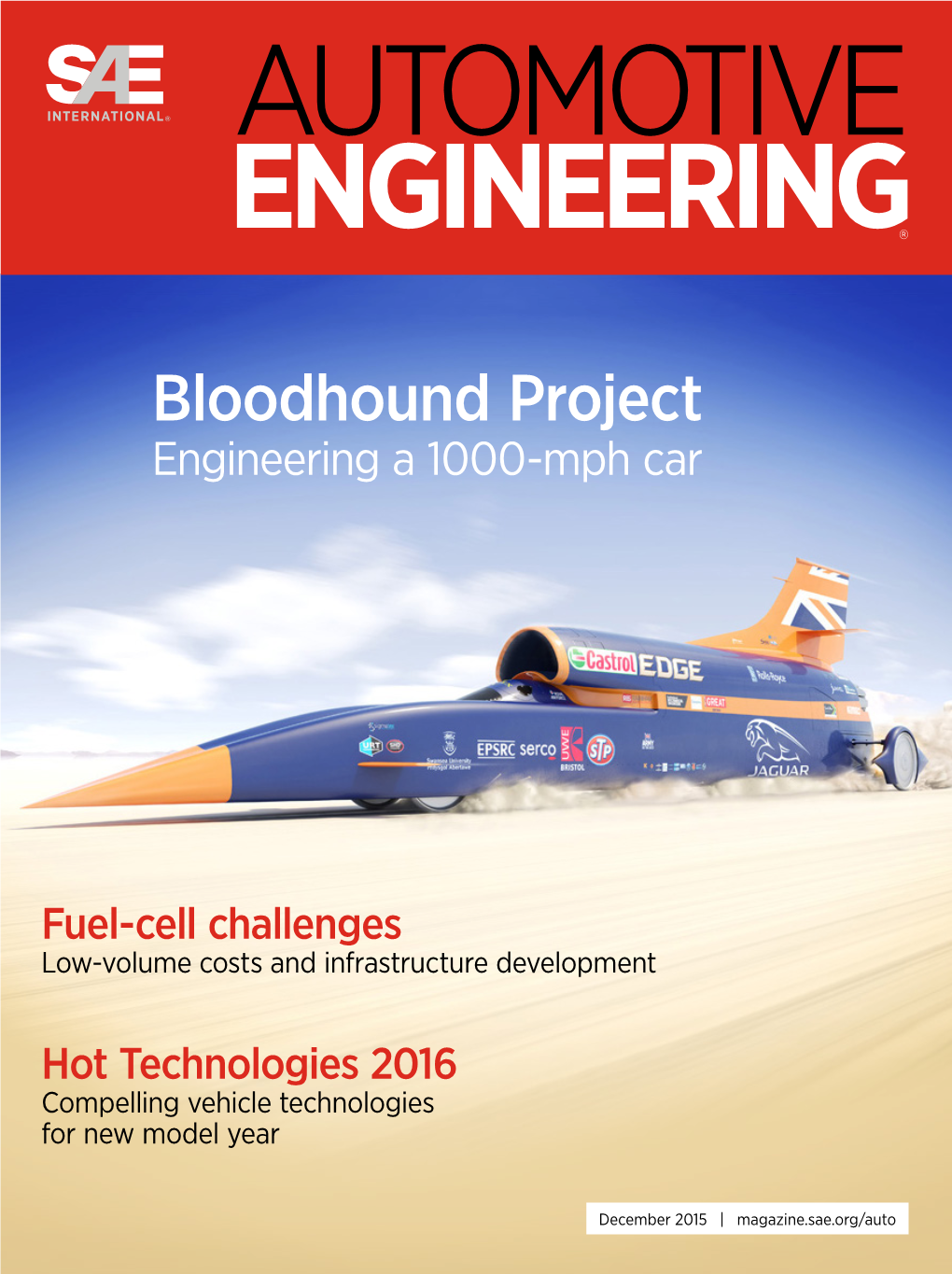 Bloodhound Project Engineering a 1000-Mph Car
