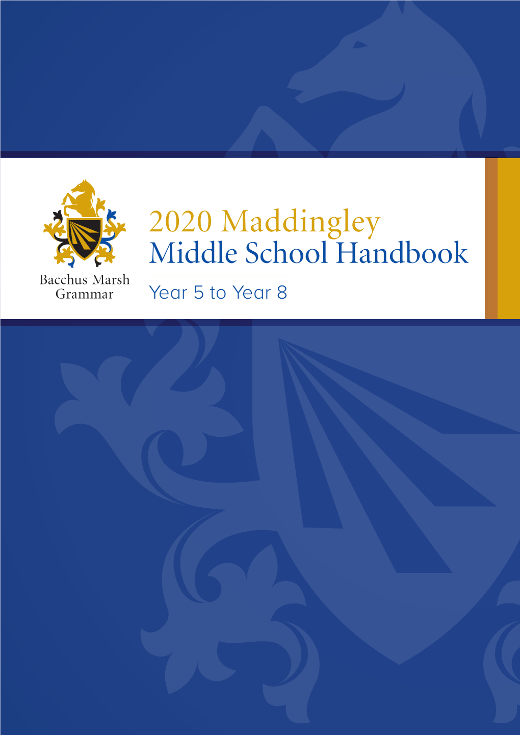 2020 Maddingley Middle School Handbook