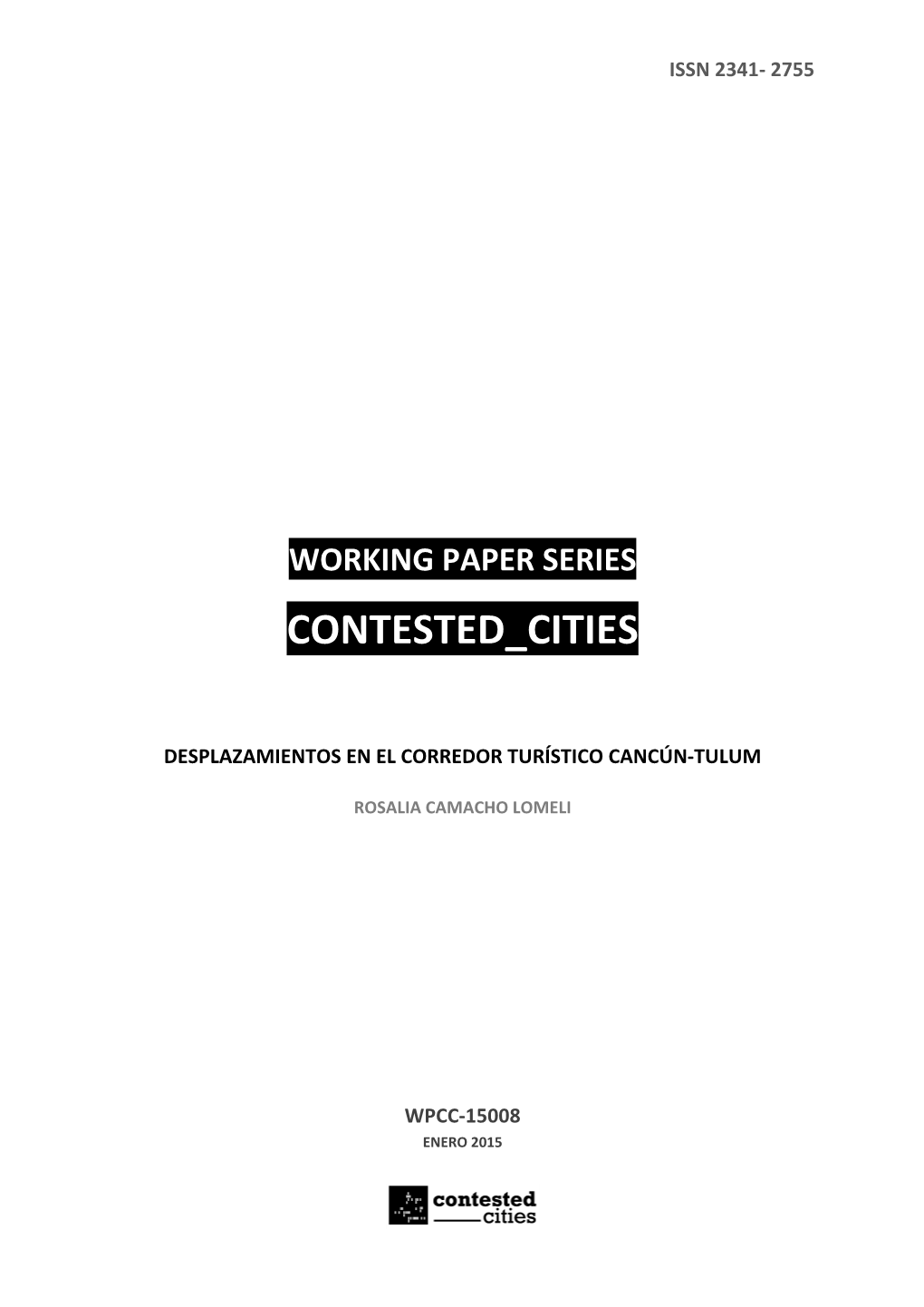 Contested Cities