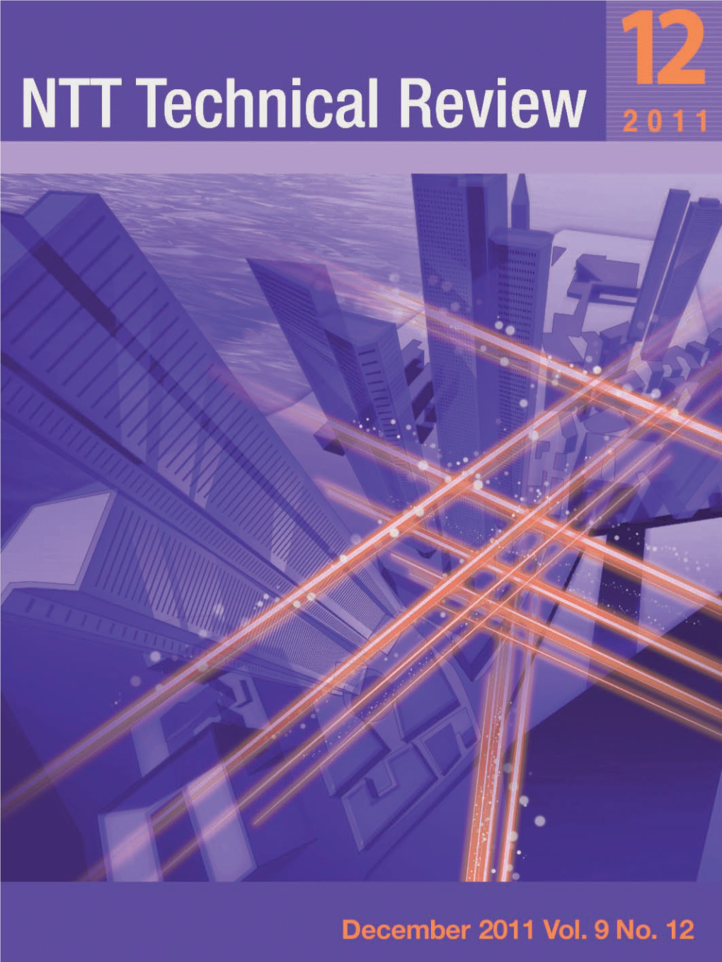 NTT Technical Review, Dec. 2011, Vol. 9, No. 12