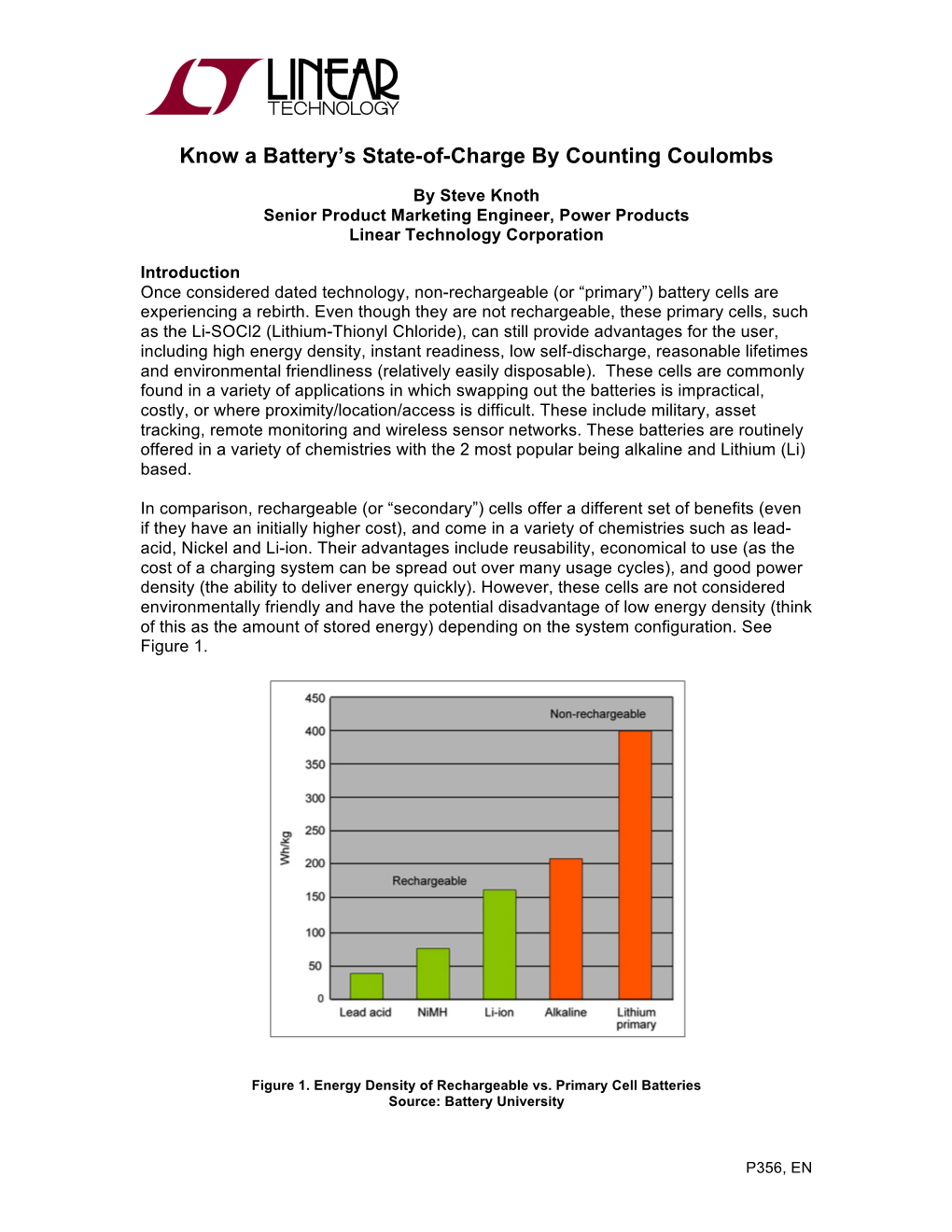 Know a Battery's State-Of-Charge by Counting Coulombs