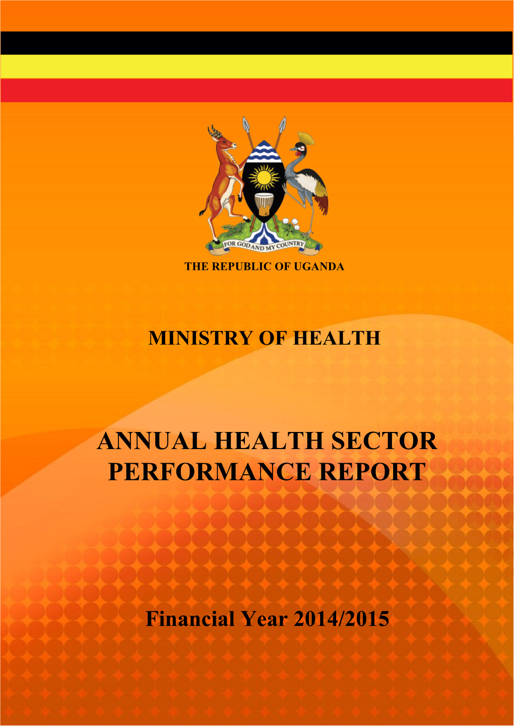 Annual Health Sector Performance Report
