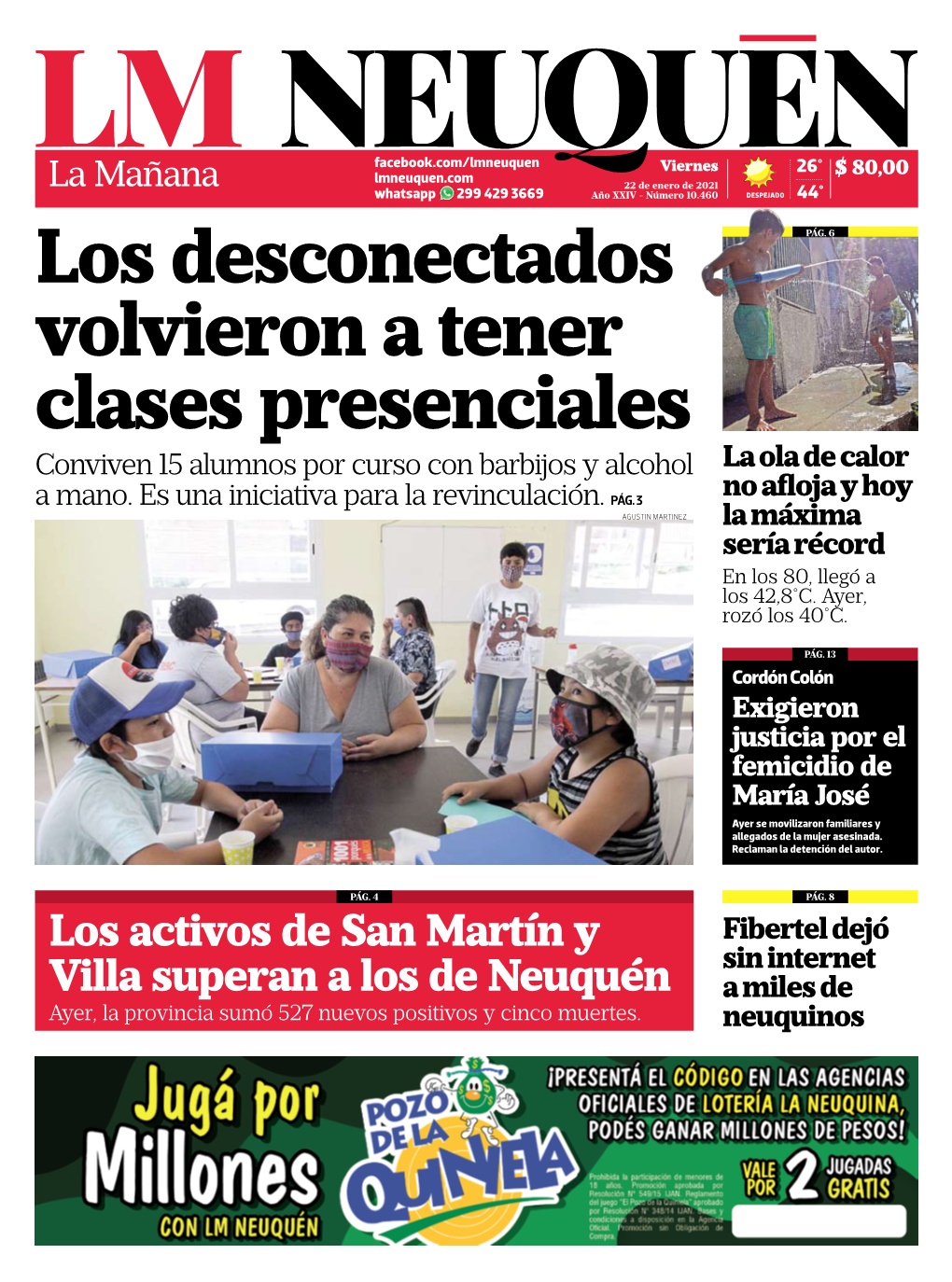 Los Desconectados Volvieron a Tener Clases Presenciales