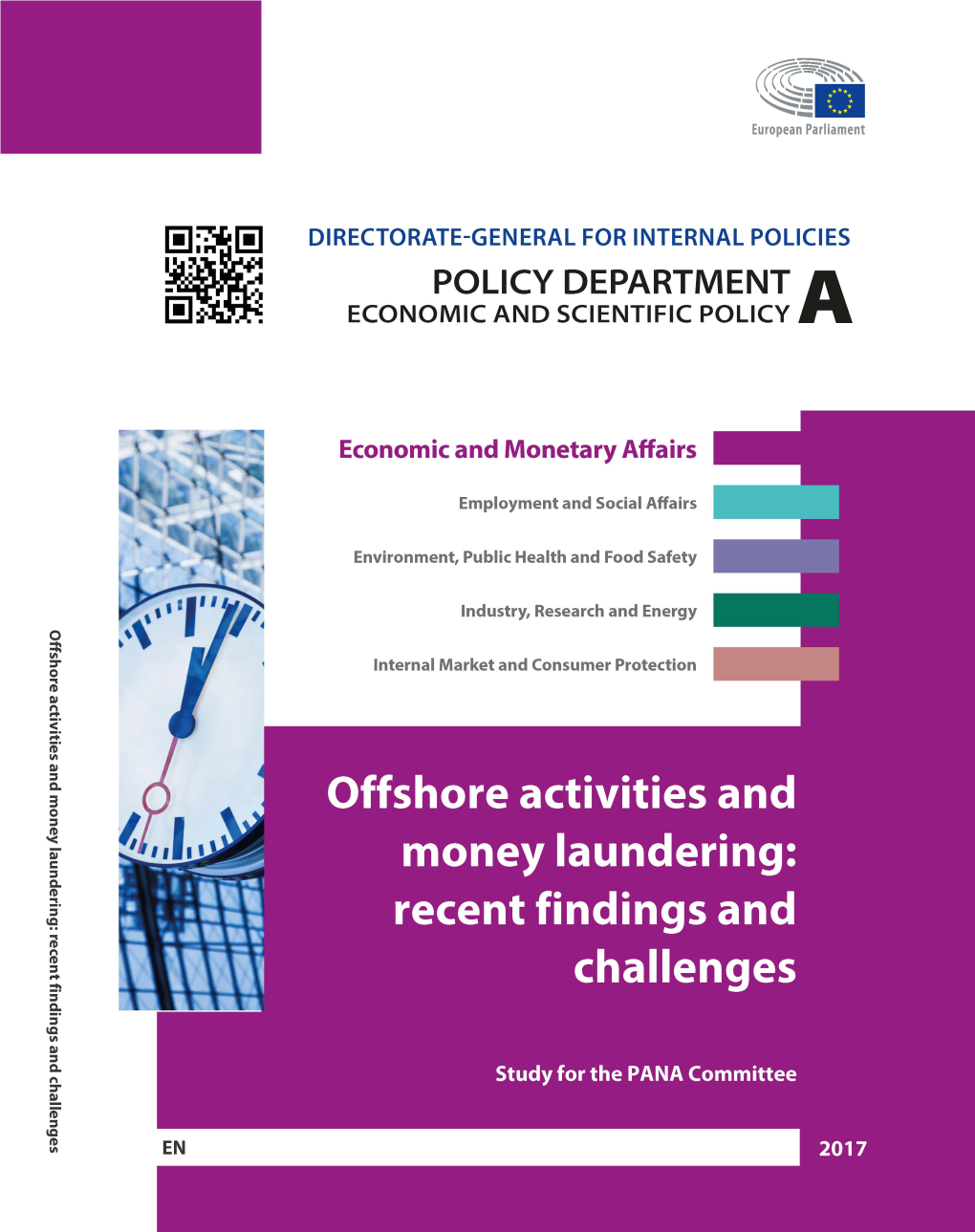 Offshore Activities and Money Laundering: Recent Findings and Challenges STUDY