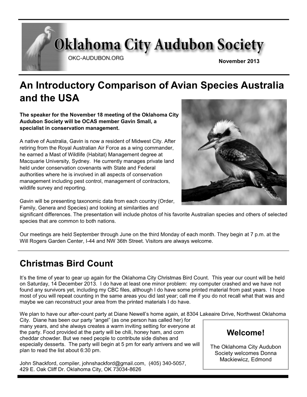 Nov2013 Newsletter.Pub