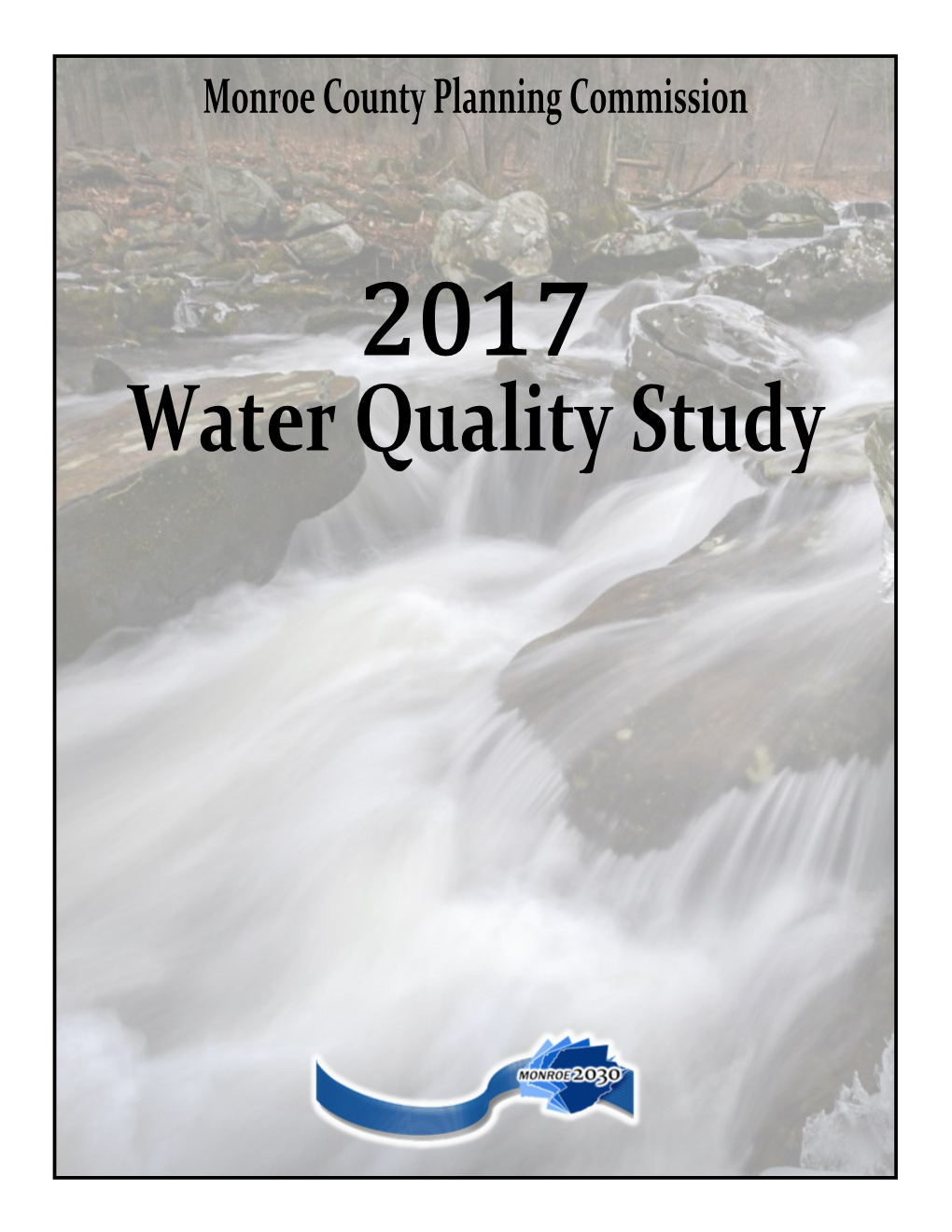 2017 Water Quality Study Report