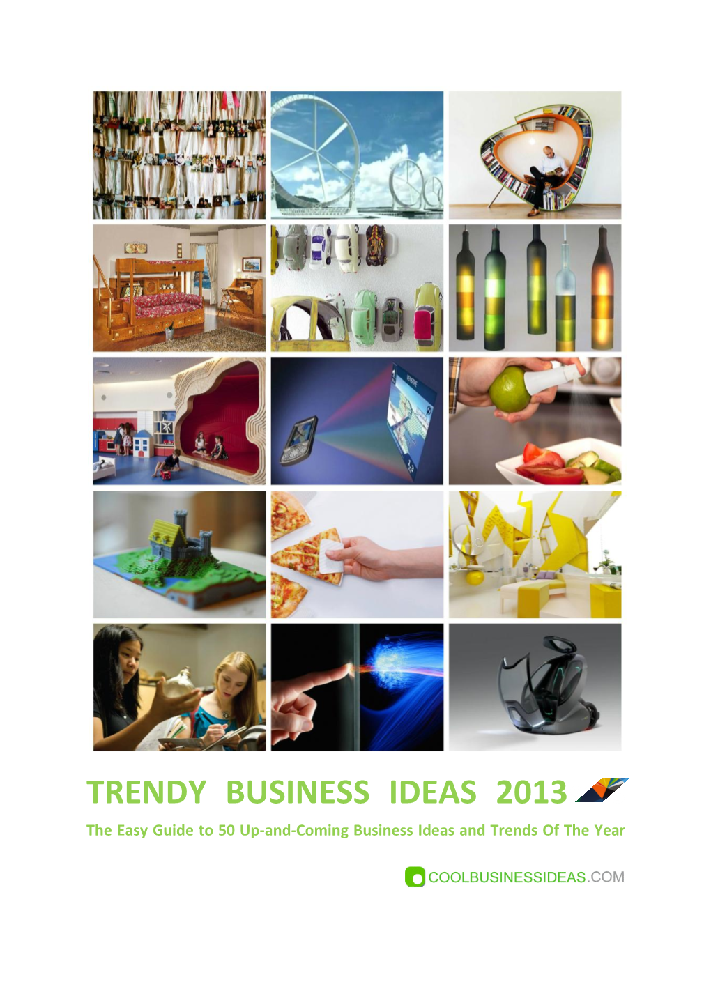 'Trendy Business Ideas 2013' Report