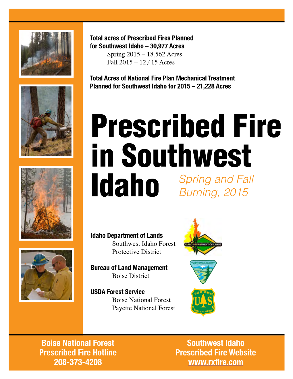 Prescribed Fire in Southwest Idaho