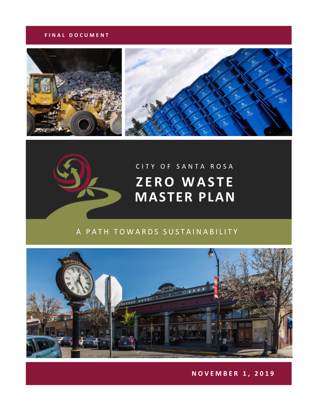 Zero Waste Master Plan Table of Contents