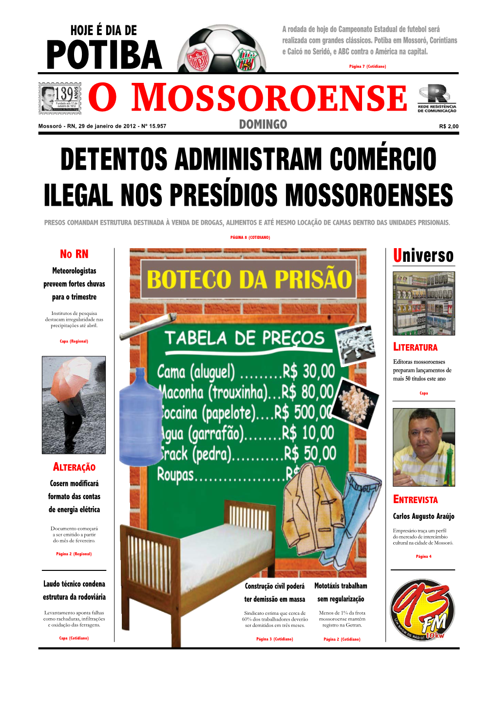 Capa O MOSSOROENSE