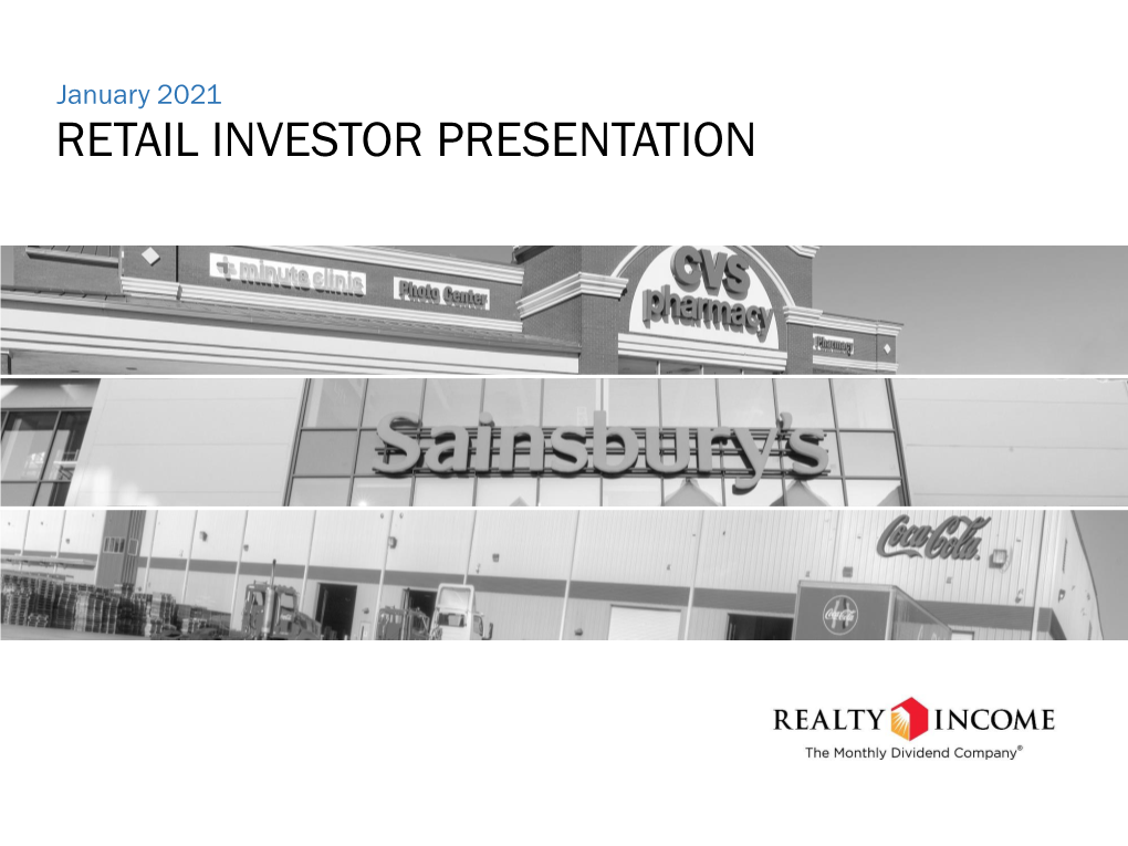 Retail Investor Presentation 3Q 2020