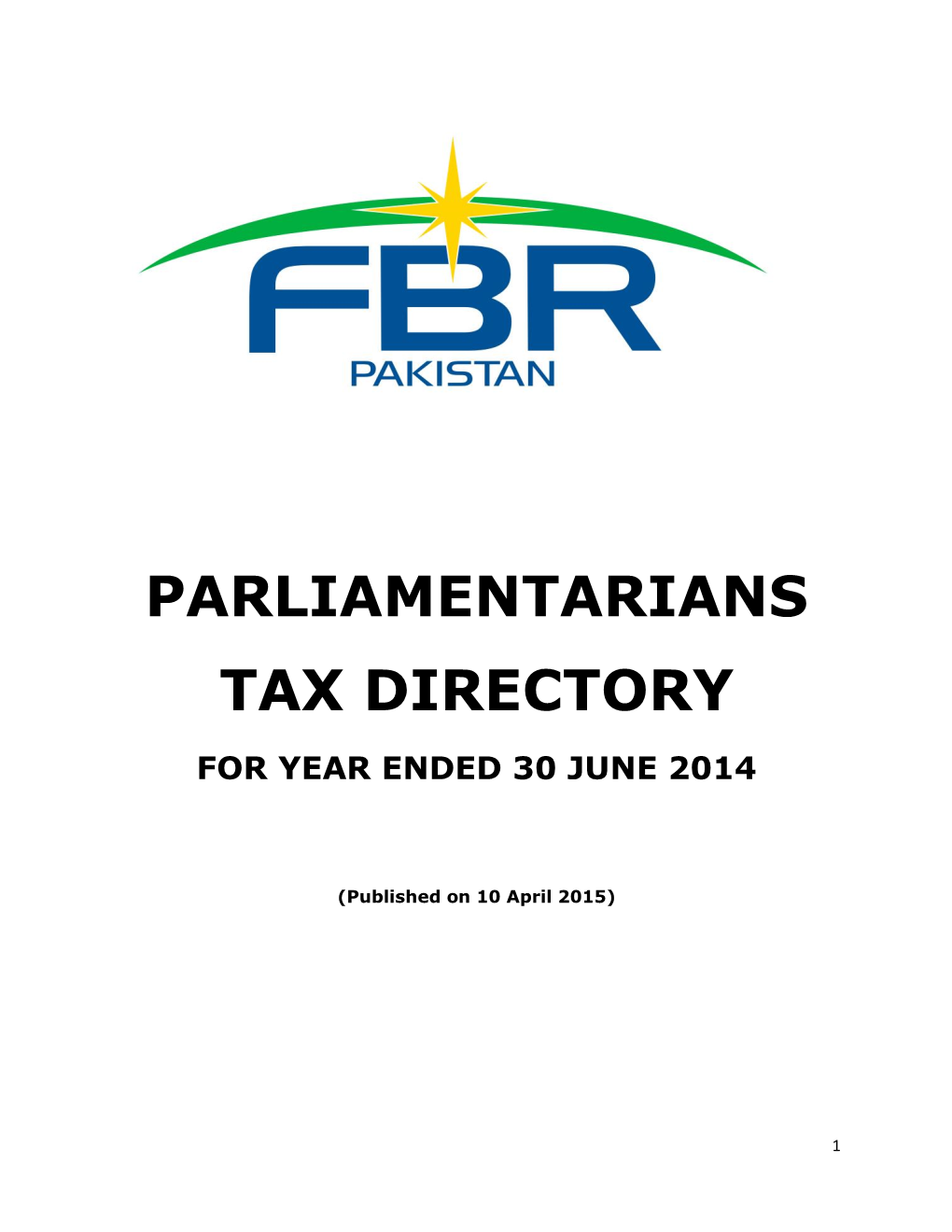 Parliamentarians Tax Directory