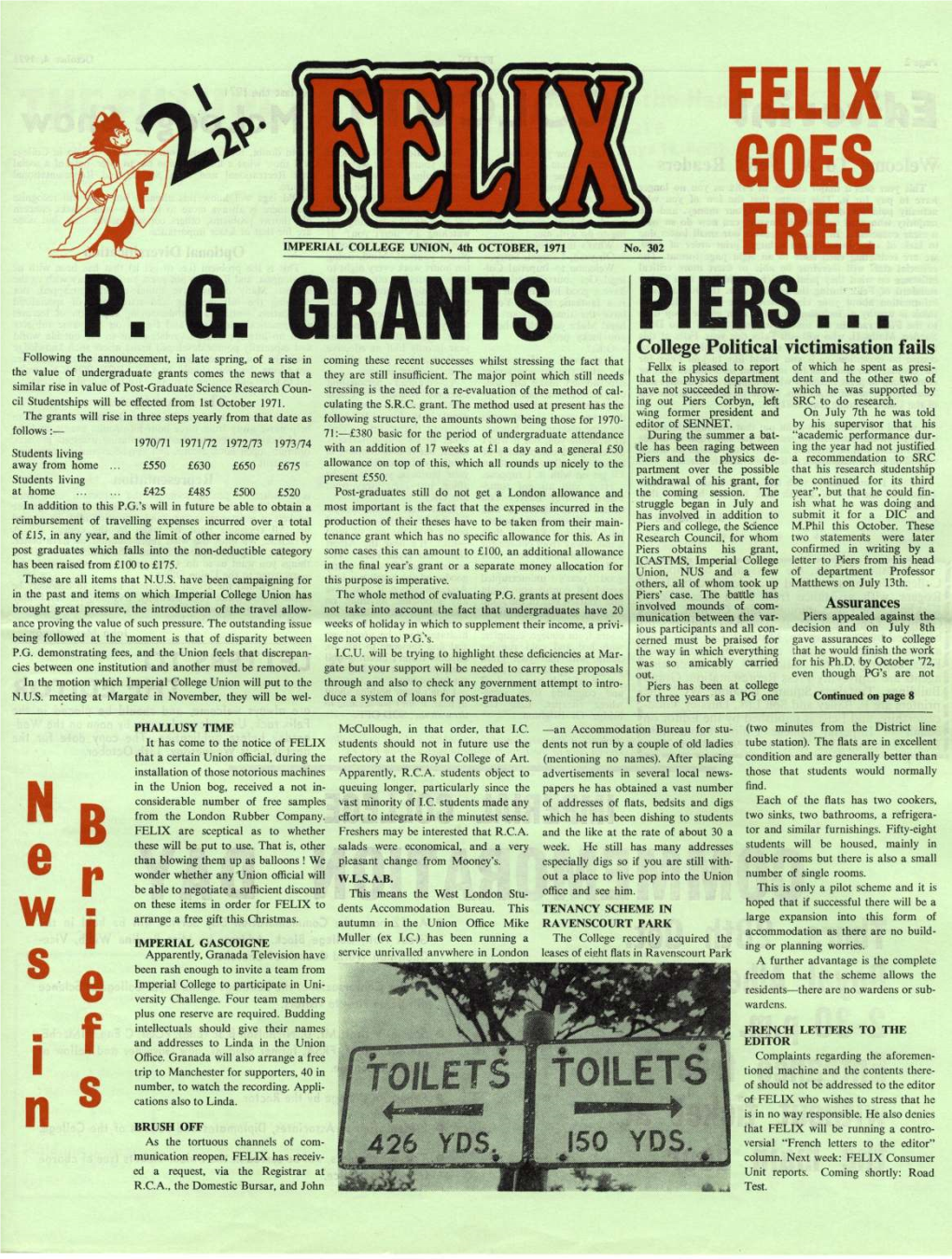 Felix Issue 0297, 1971