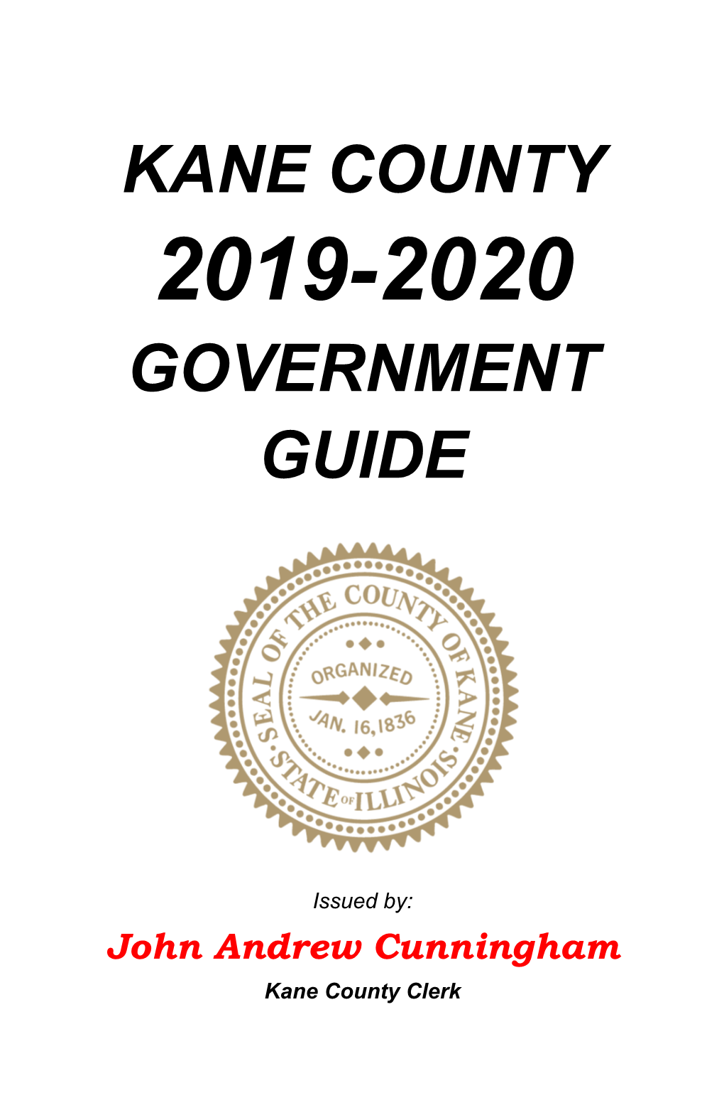 Kane County Government Guide