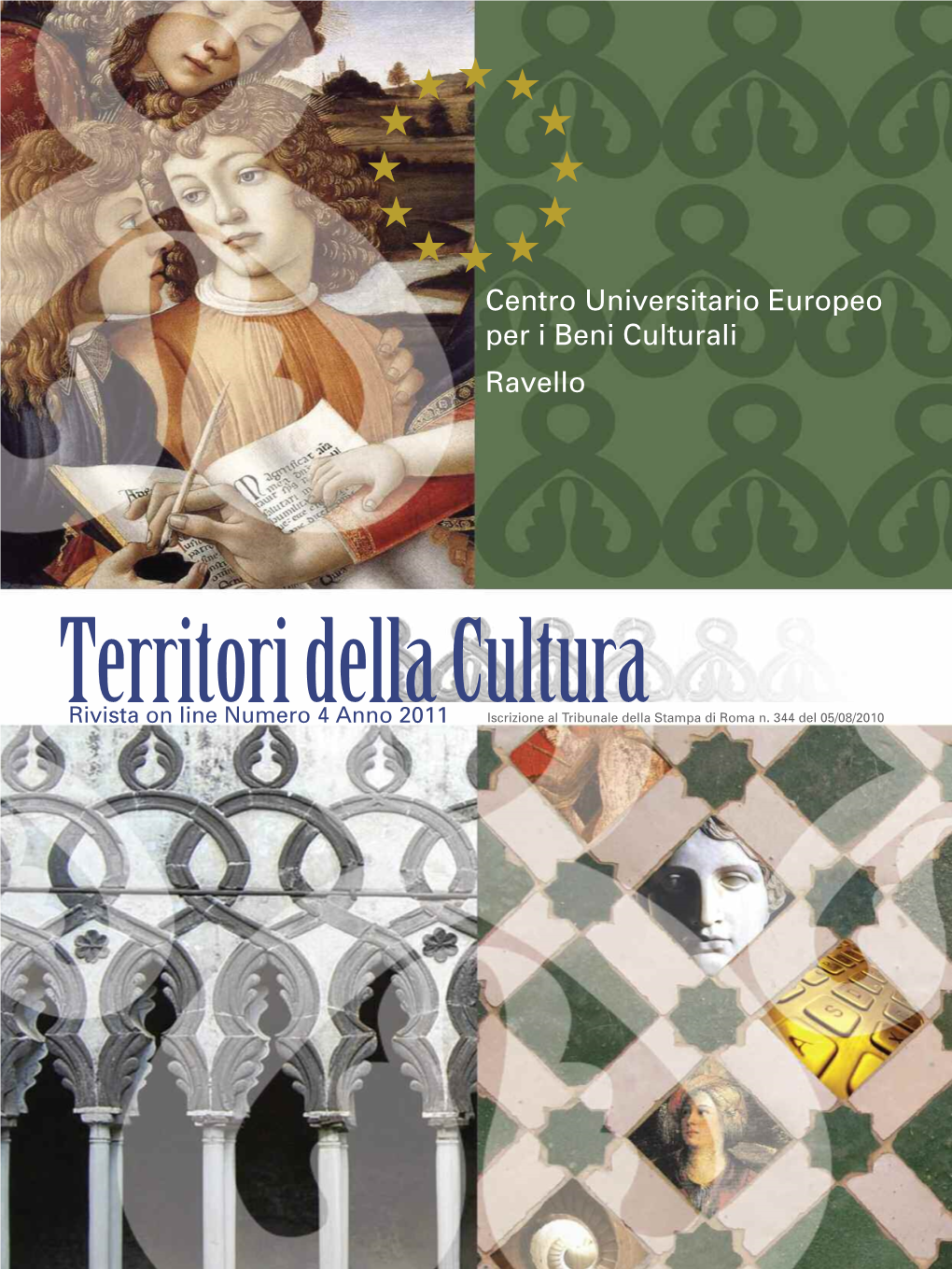 Territori Della Cultura Rivista on Line Numero 4 Anno 2011 Iscrizione Al Tribunale Della Stampa Di Roma N