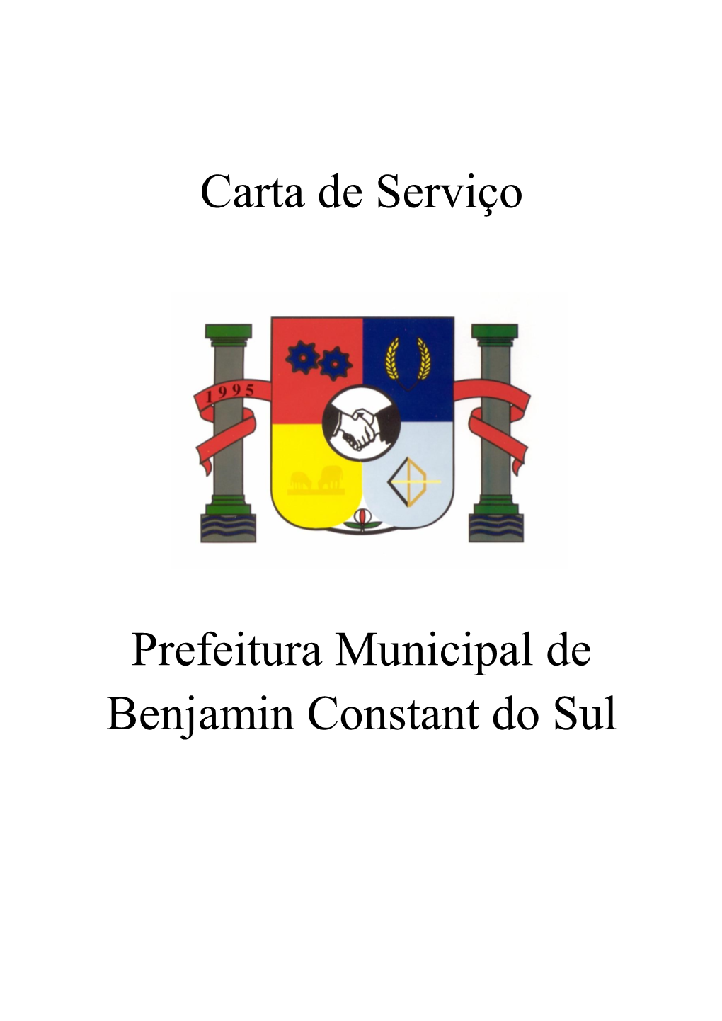 Carta De Serviço Prefeitura Municipal De Benjamin Constant Do