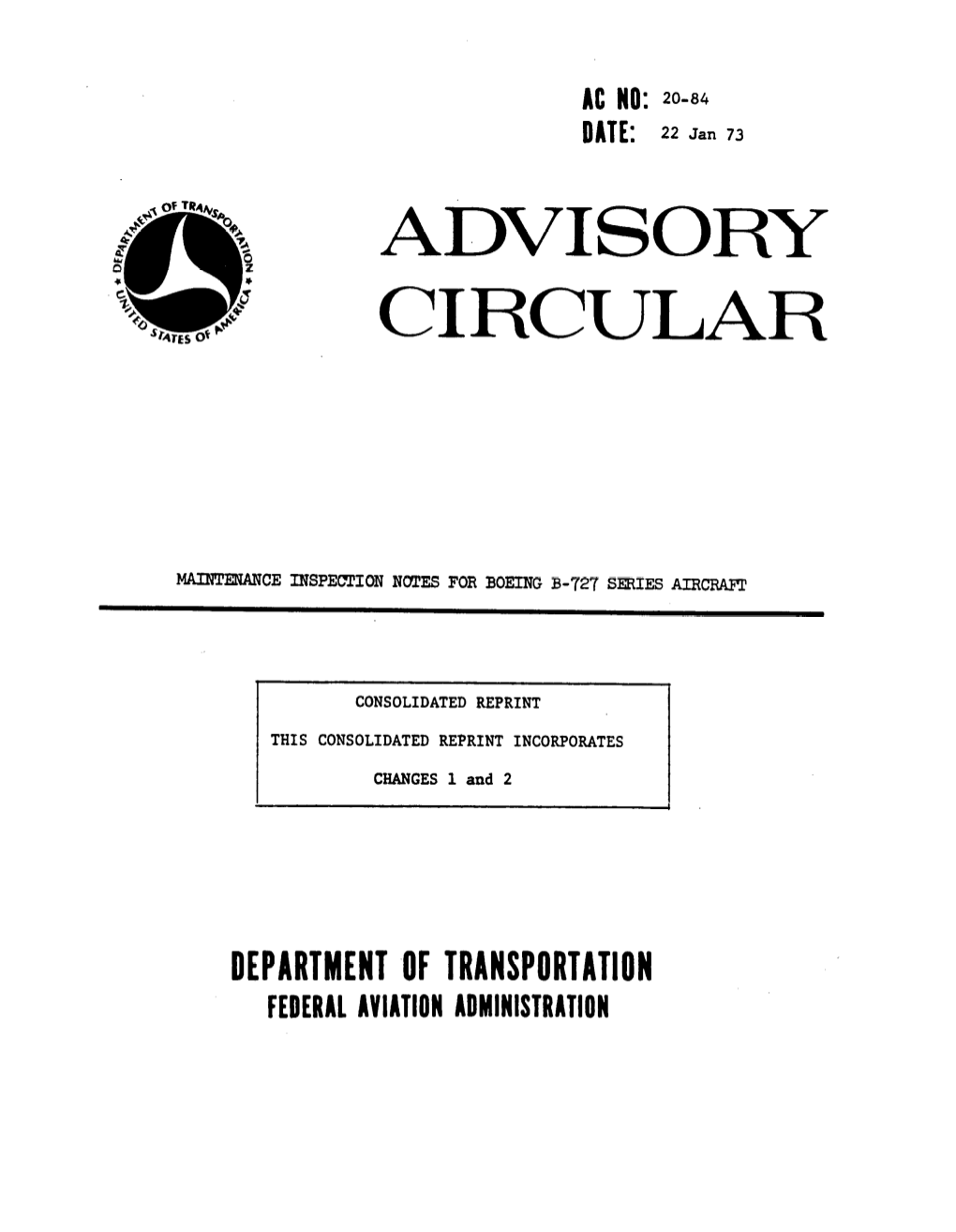 Aidvisory CIRCULAR