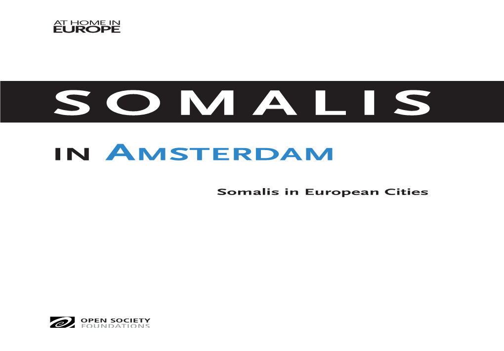 Somalis in Amsterdam